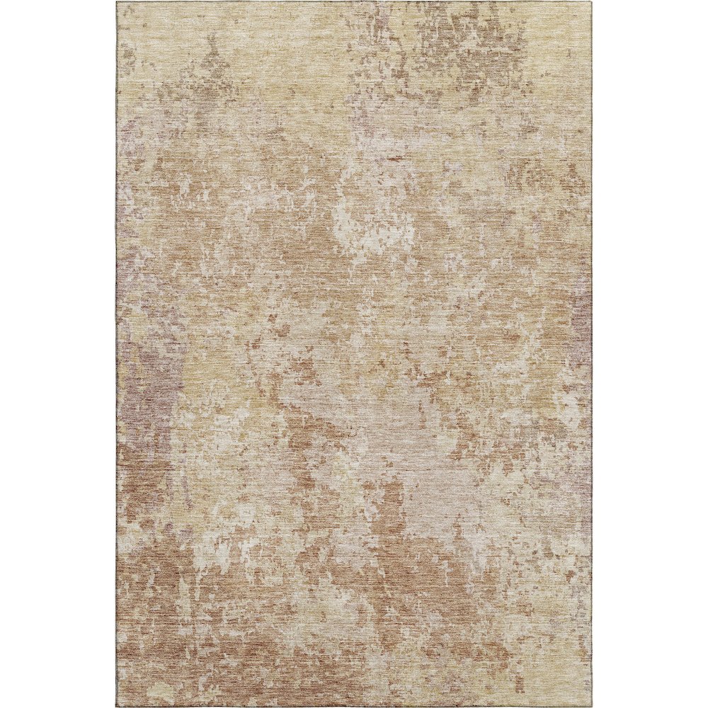 Premium Machine Washable Mayfield AMF1162 Copper 10' x 14' Rug. Picture 1