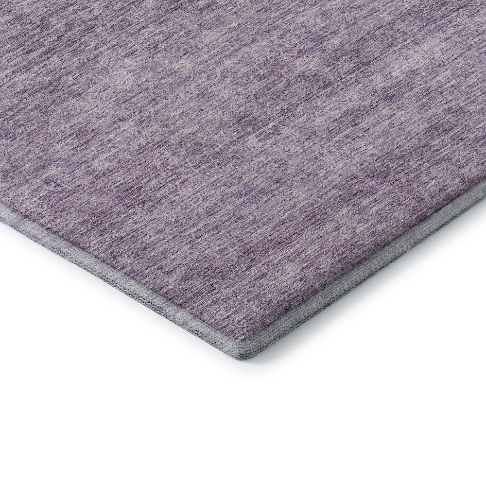 Premium Machine Washable Mayfield AMF1163 Lavender 8' x 8' Round Rug. Picture 3