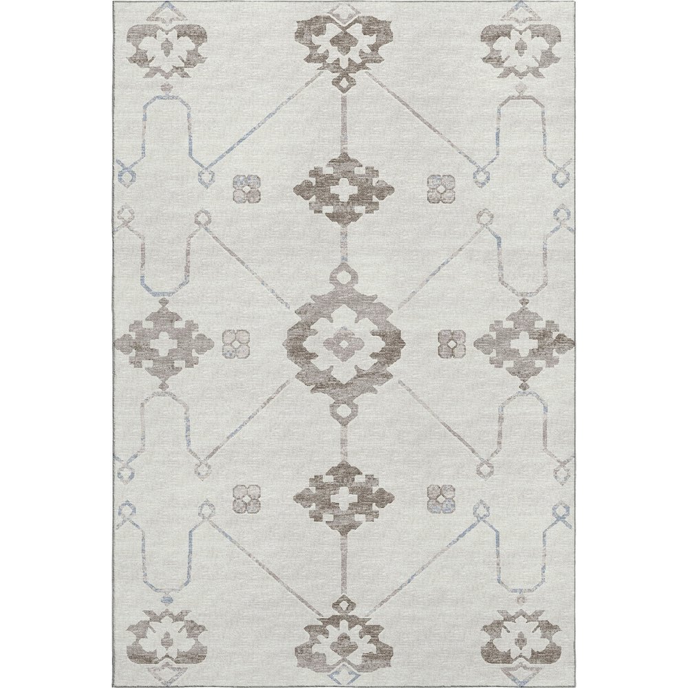 Premium Machine Washable Mayfield  Taupe 10' x 14' Rug. Picture 1