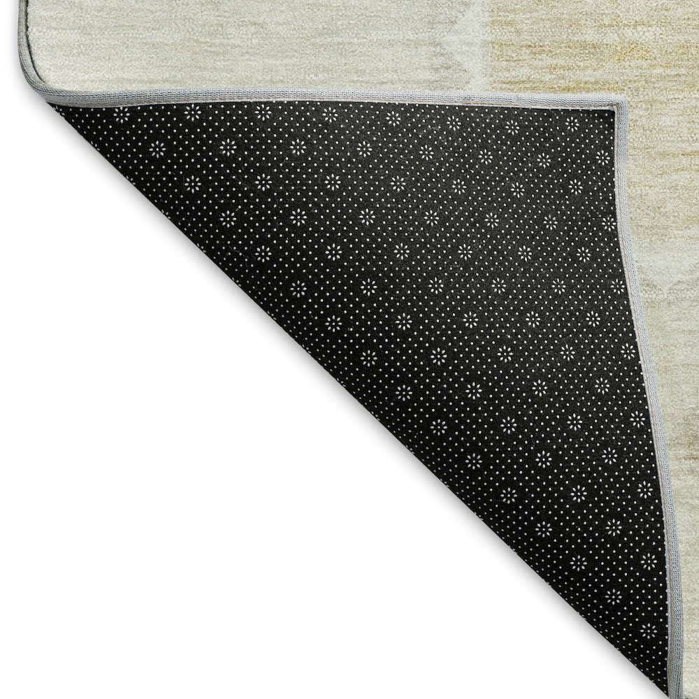 Premium Machine Washable Mayfield  Gray 8' x 8' Round Rug. Picture 2
