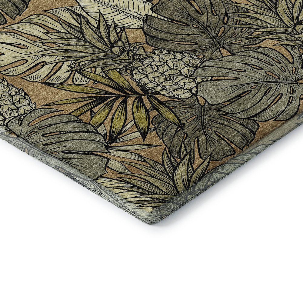 Premium Machine Washable Mayfield  Baja 8' x 8' Round Rug. Picture 3