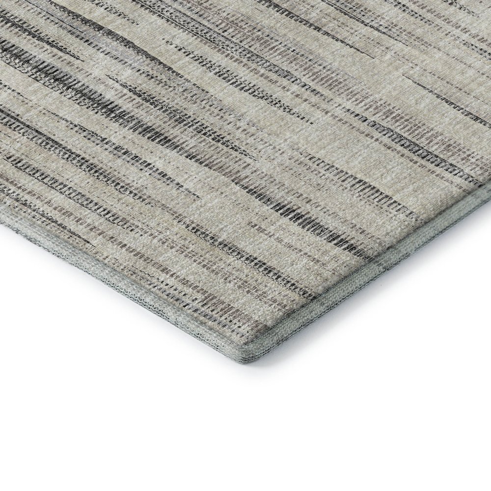 Premium Machine Washable Mayfield  Beige 8' x 8' Round Rug. Picture 3