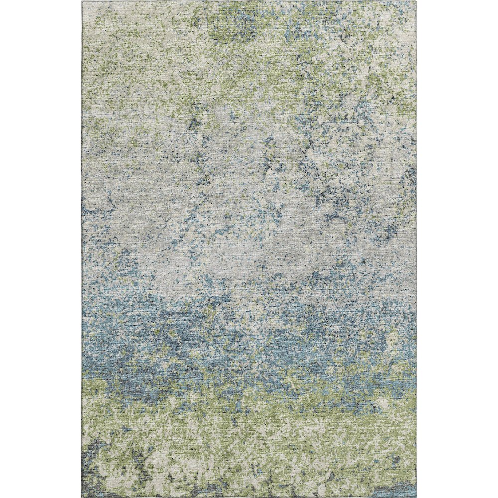 Premium Machine Washable Mayfield  Green 10' x 14' Rug. Picture 1
