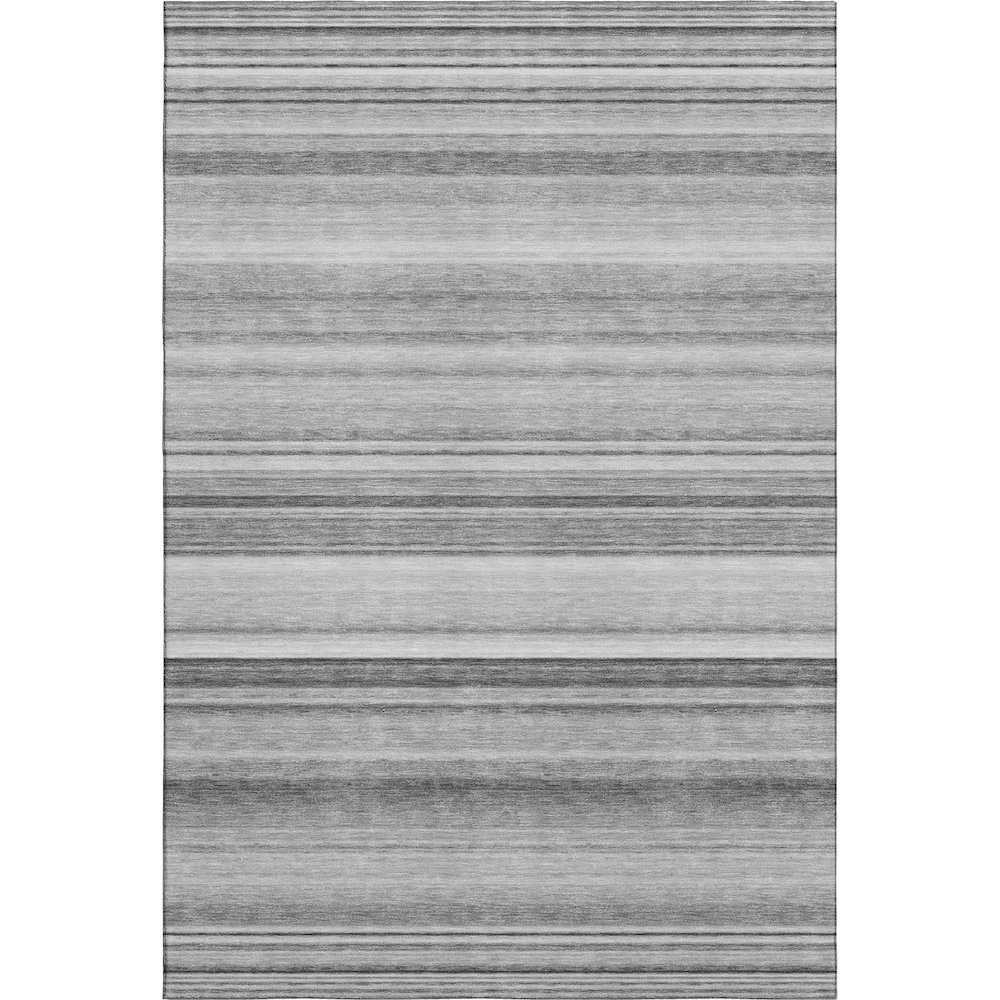 Premium Machine Washable Mayfield  Gray 10' x 14' Rug. Picture 1