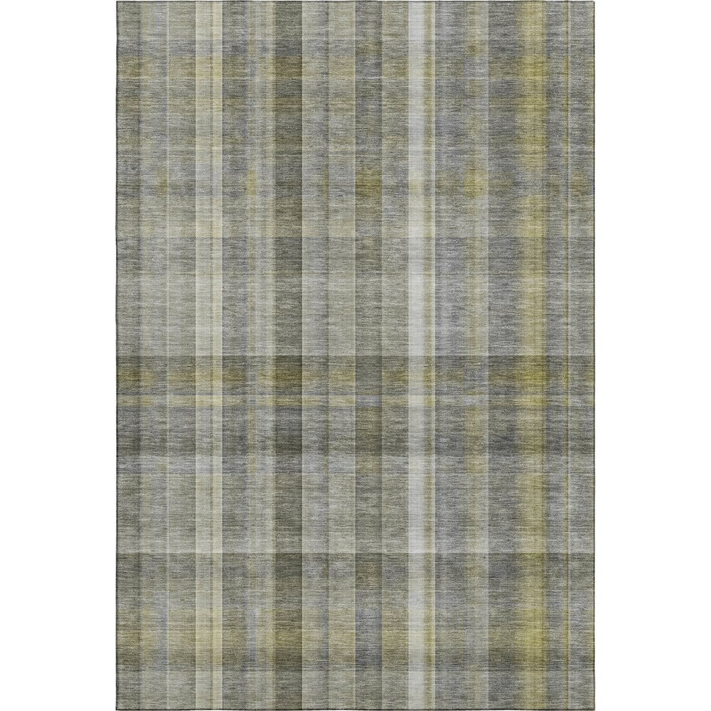 Premium Machine Washable Mayfield  Gray 10' x 14' Rug. Picture 1