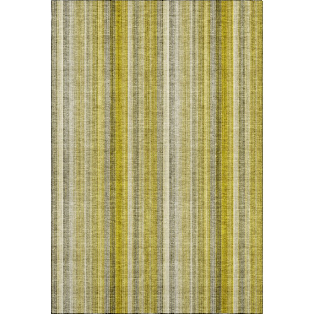 Premium Machine Washable Mayfield  Gold 10' x 14' Rug. Picture 1