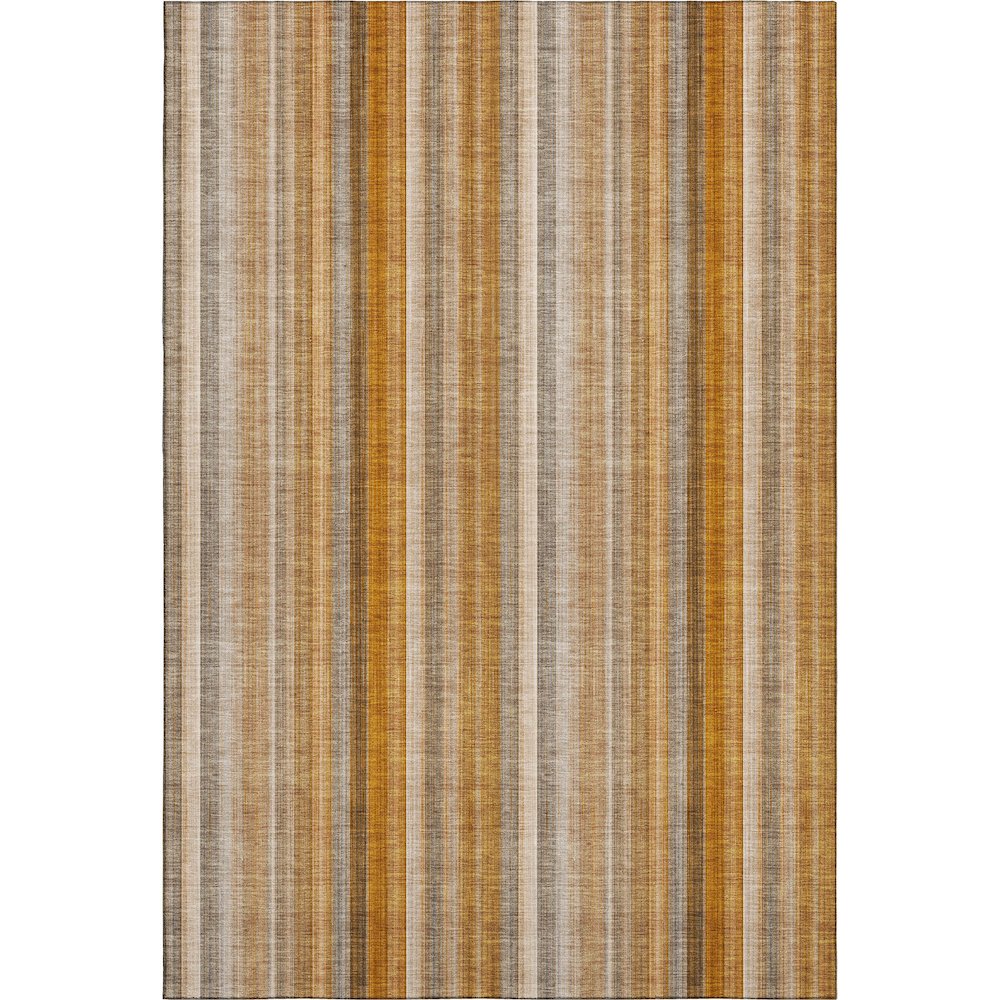 Premium Machine Washable Mayfield  Paprika 10' x 14' Rug. Picture 1