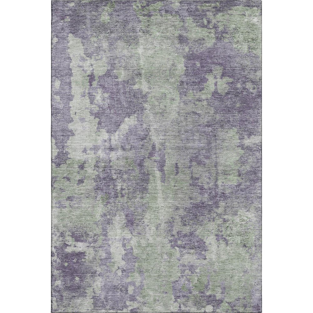 Premium Machine Washable Mayfield  Purple 10' x 14' Rug. Picture 1