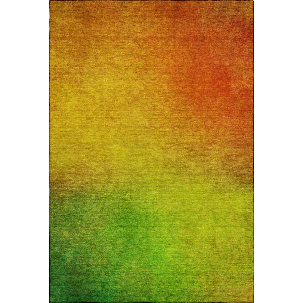 Premium Machine Washable Mayfield  Terracotta 10' x 14' Rug. Picture 1