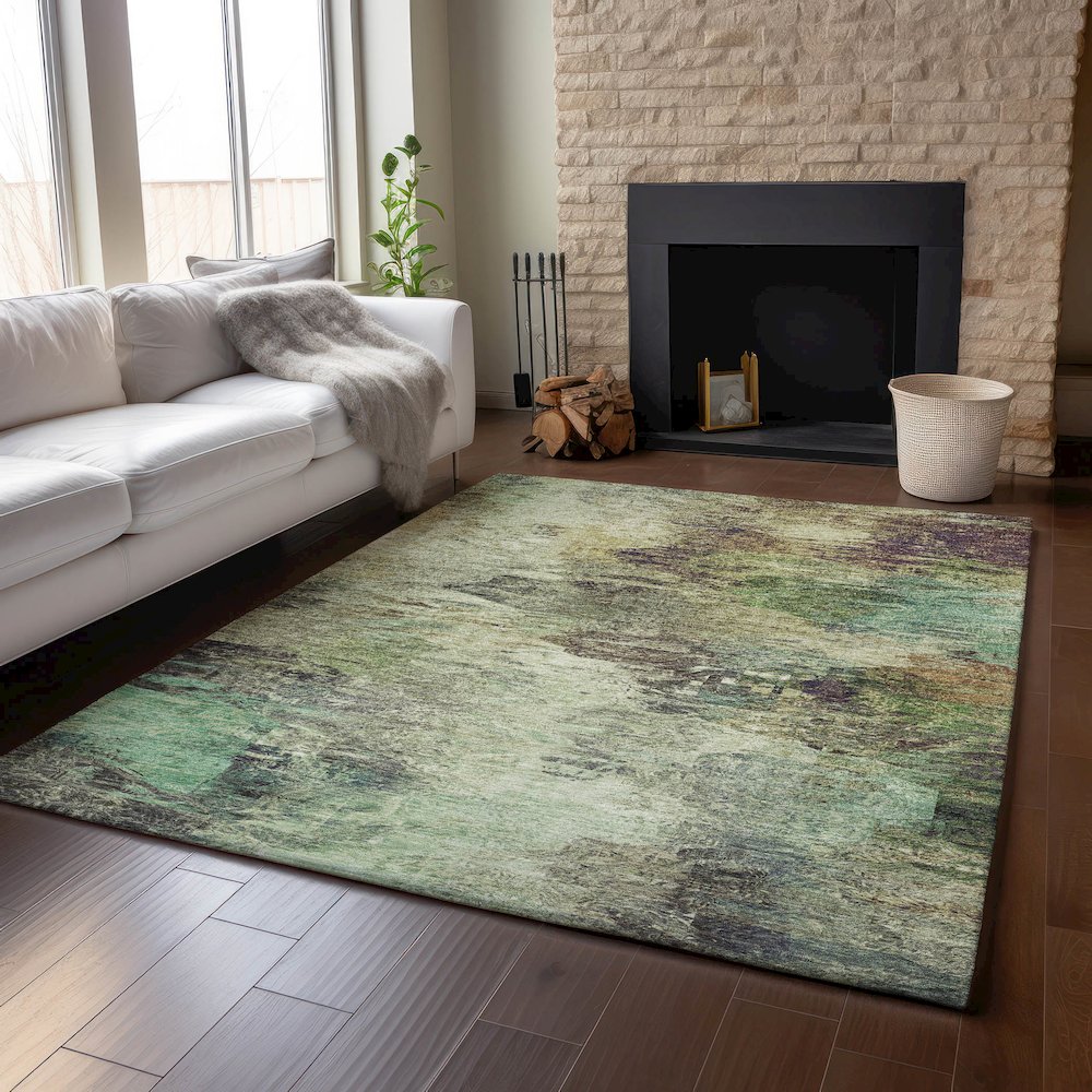Premium Machine Washable Mayfield  Beige 10' x 14' Rug. Picture 6