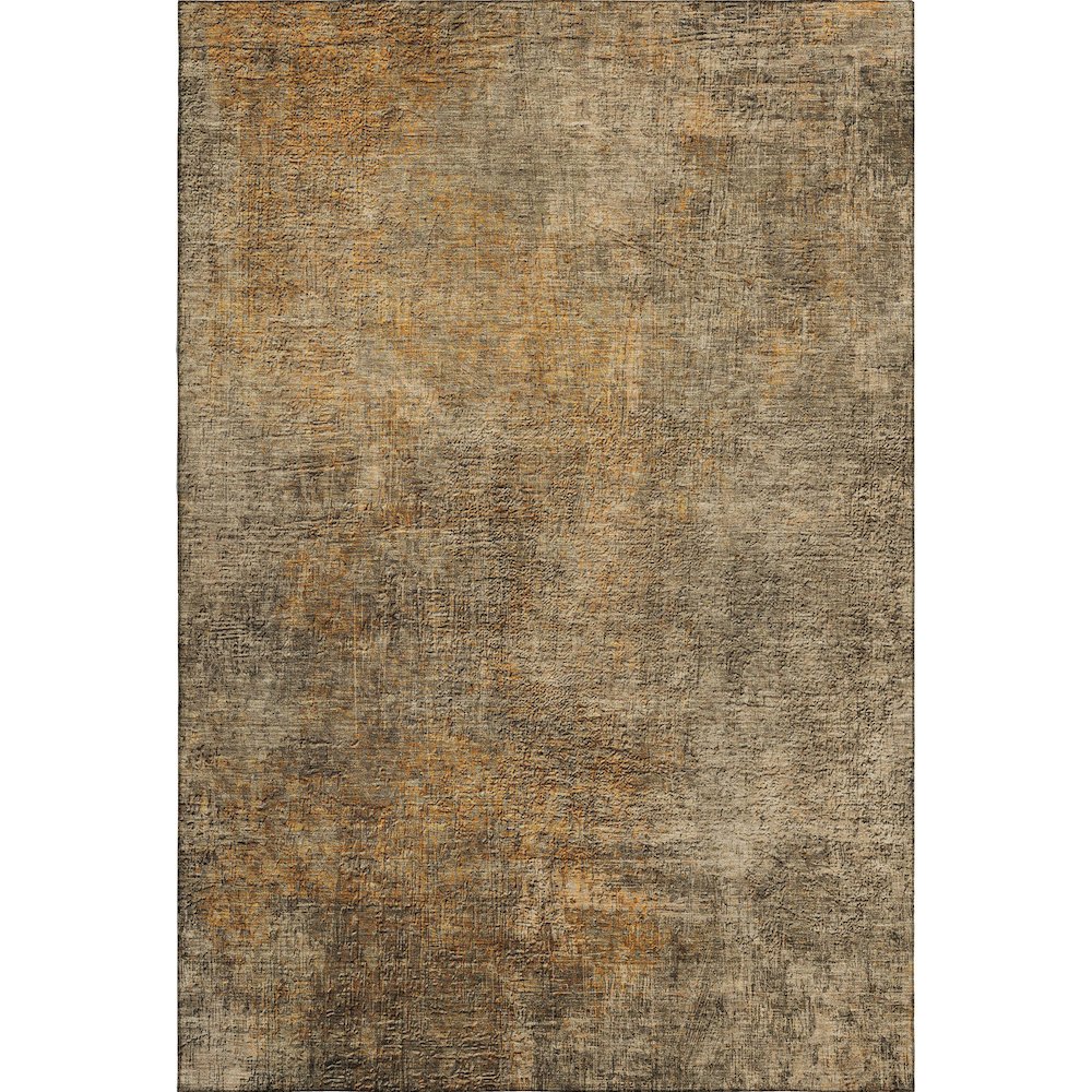 Premium Machine Washable Mayfield  Brown 10' x 14' Rug. Picture 1