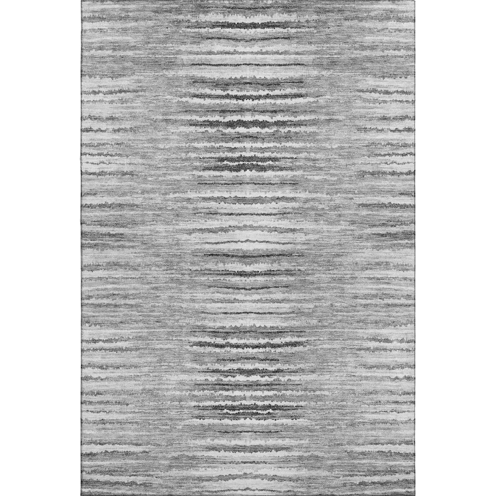 Premium Machine Washable Mayfield  Silver 10' x 14' Rug. Picture 1