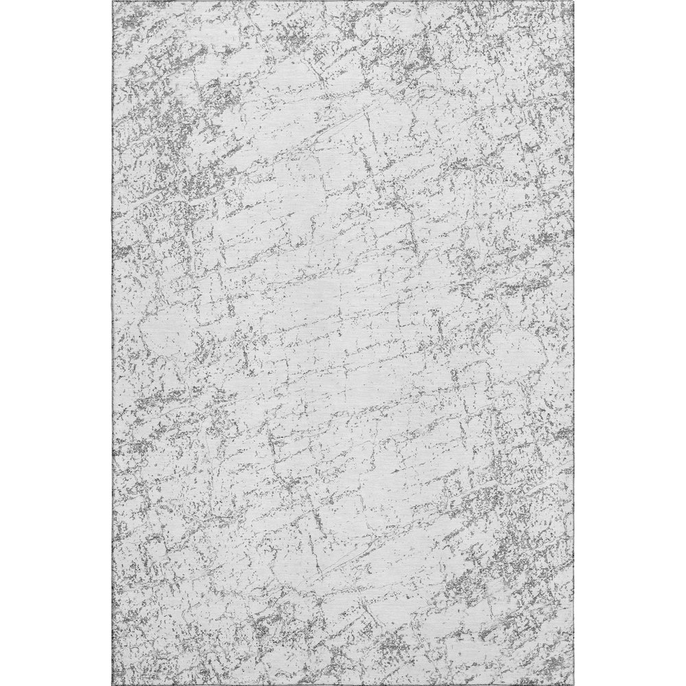 Premium Machine Washable Mayfield  Gray 10' x 14' Rug. Picture 1