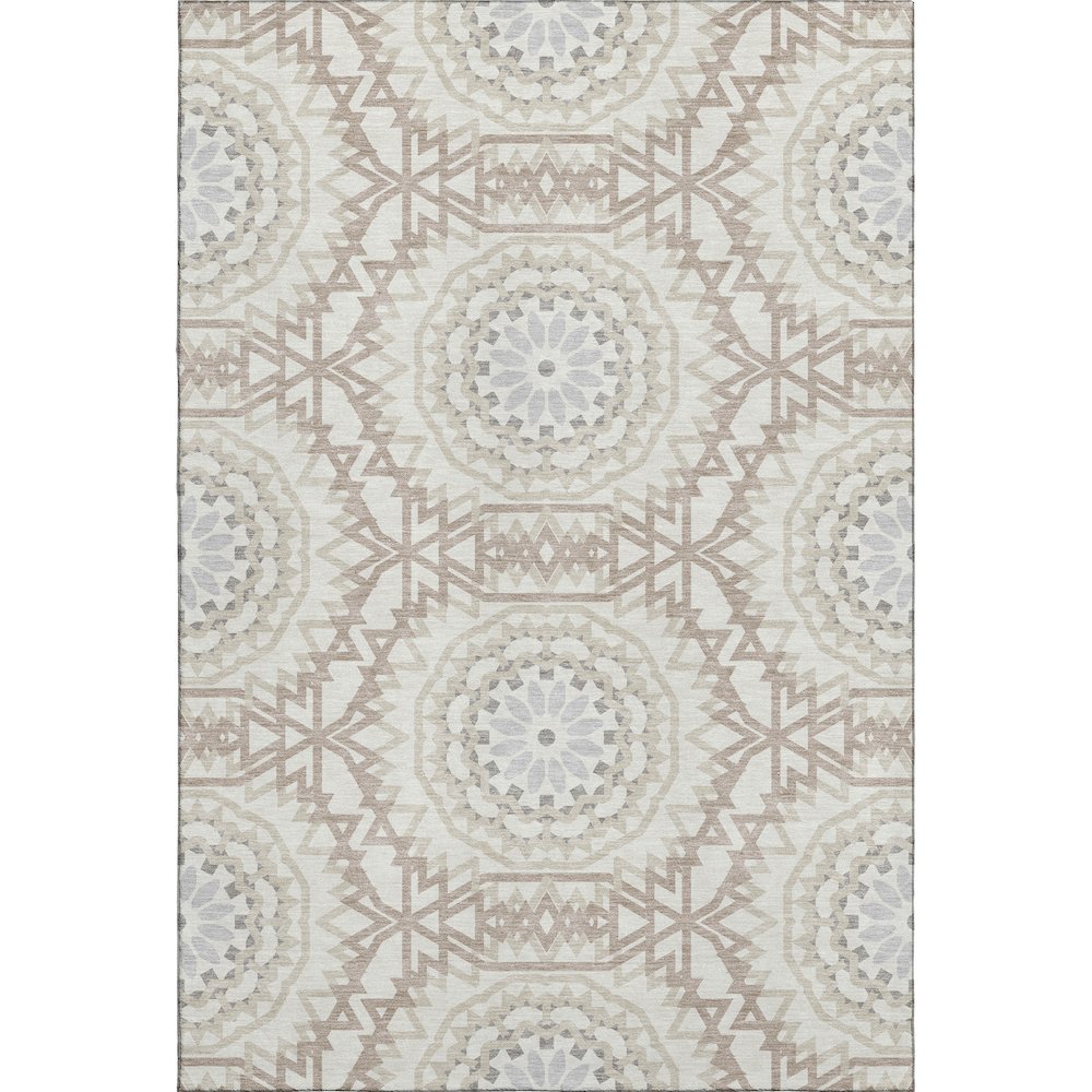 Premium Machine Washable Mayfield  Ivory 10' x 14' Rug. Picture 1