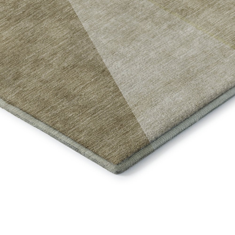 Premium Machine Washable Mayfield  Beige 8' x 8' Round Rug. Picture 3