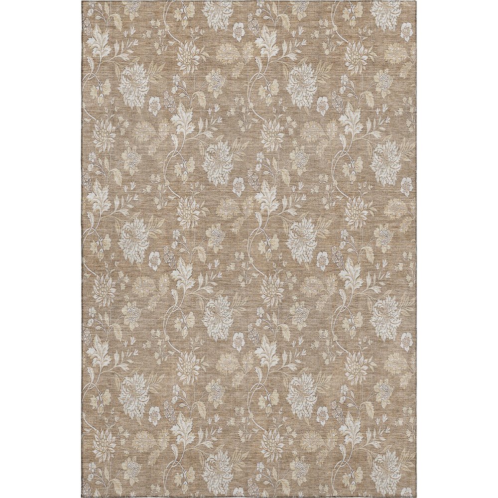 Premium Machine Washable Mayfield AMF681 Copper 10' x 14' Rug. Picture 1