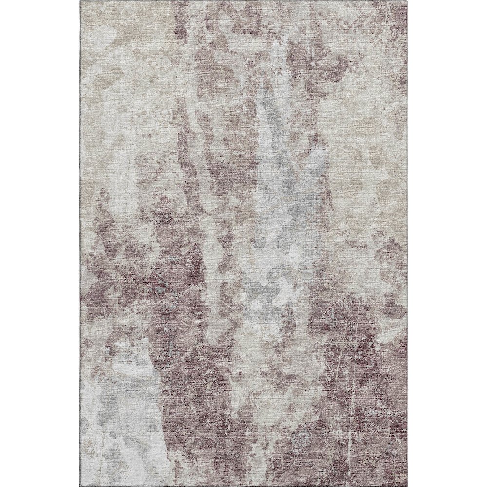 Premium Machine Washable Mayfield  Plum 10' x 14' Rug. Picture 1