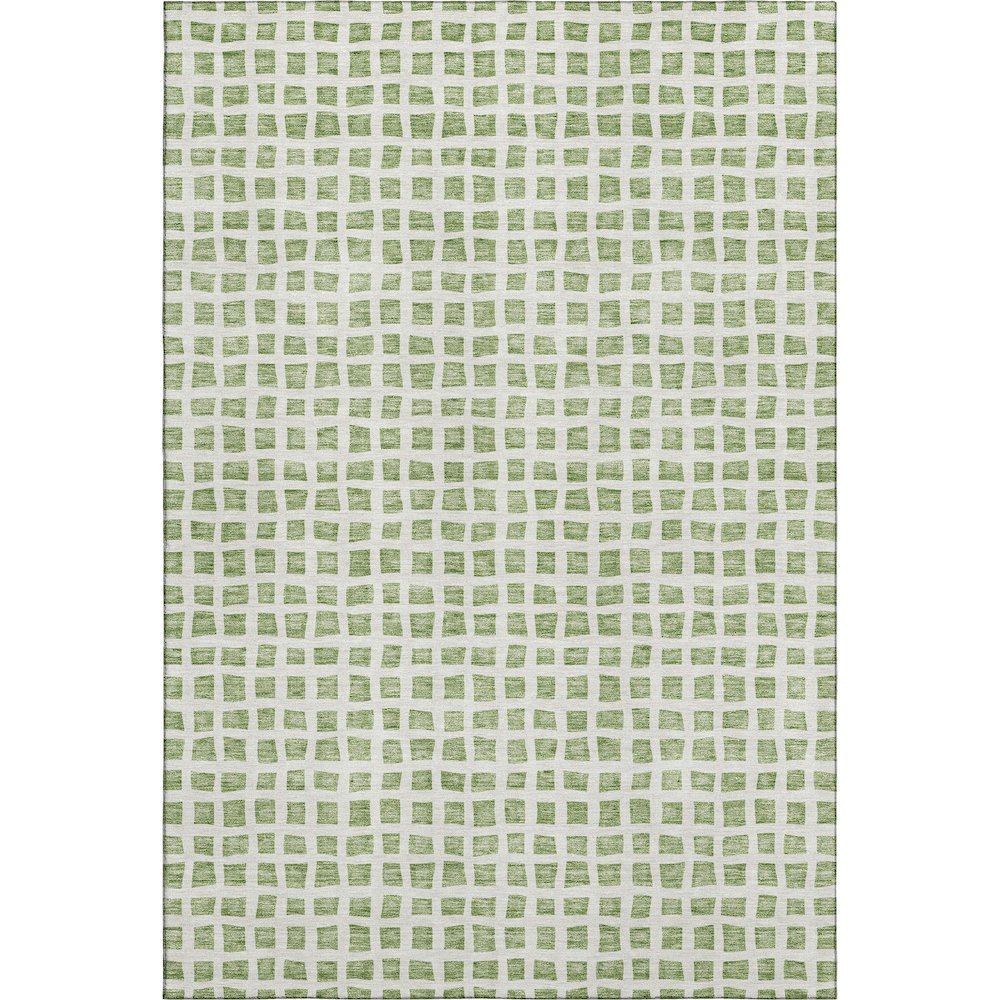 Premium Machine Washable Mayfield AMF727 Aloe 10' x 14' Rug. Picture 1