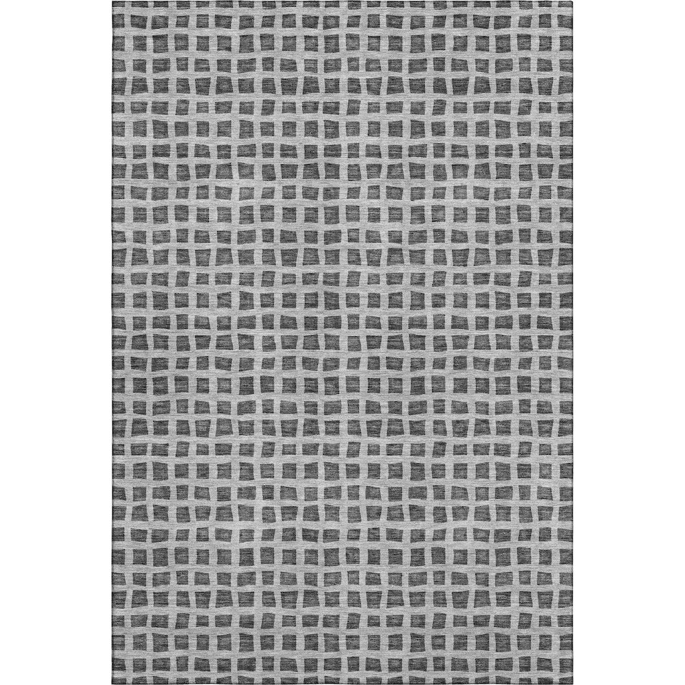 Premium Machine Washable Mayfield AMF727 Graphite 10' x 14' Rug. Picture 1