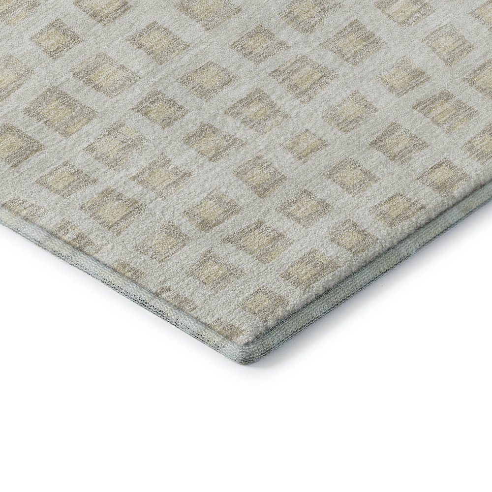 Premium Machine Washable Mayfield AMF727 Ivory 8' x 8' Round Rug. Picture 3