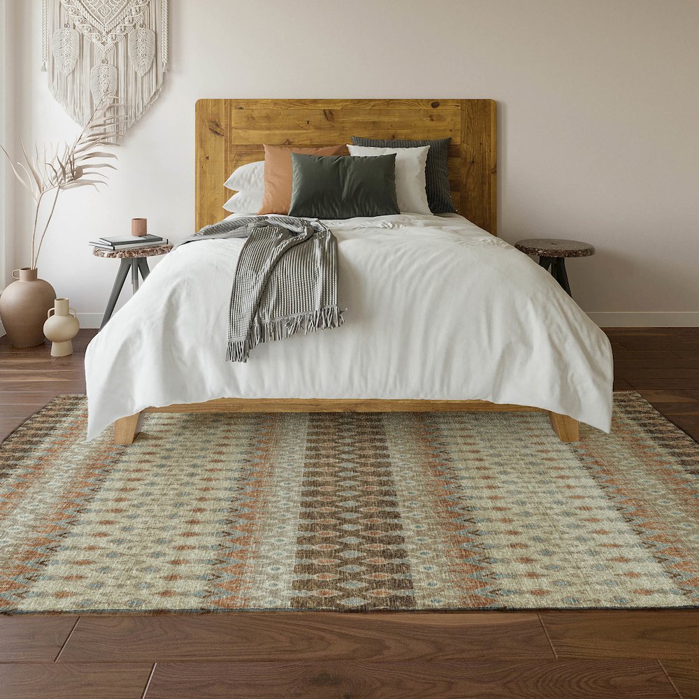 Premium Machine Washable Mayfield  Canyon 10' x 14' Rug. Picture 6