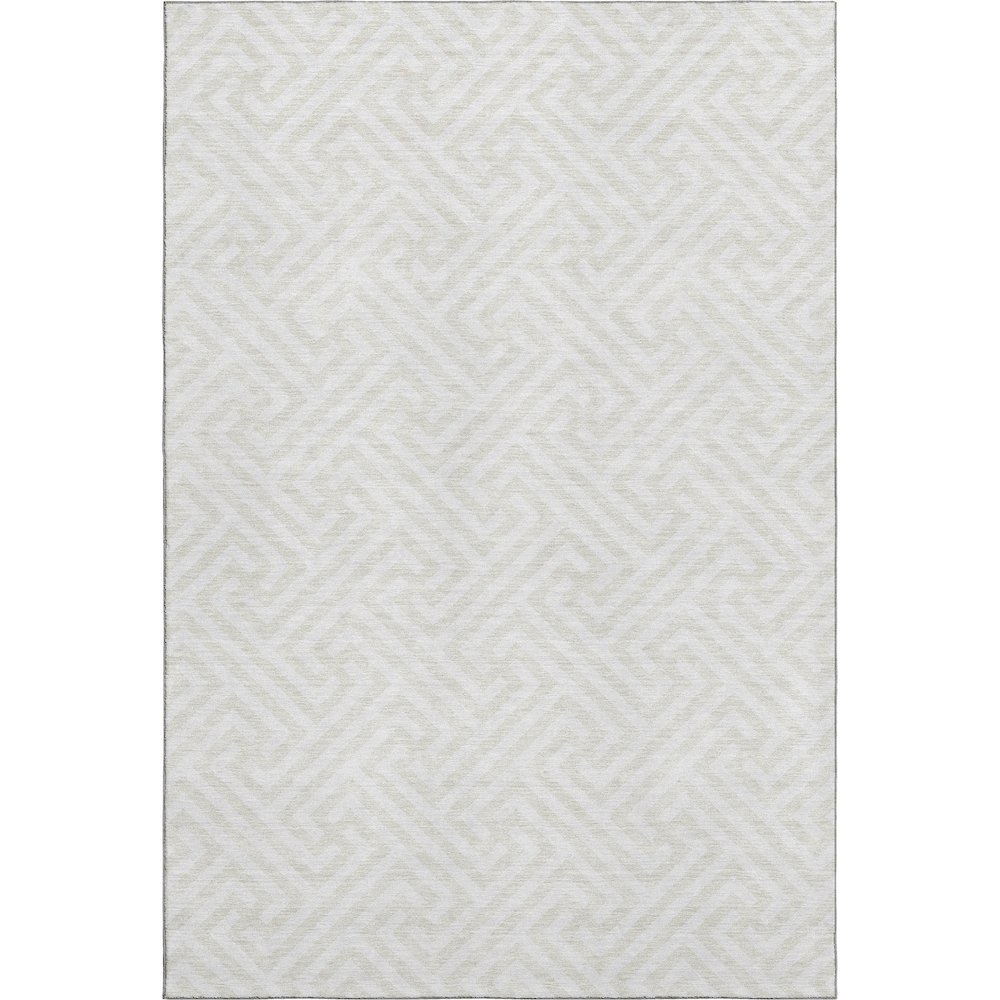 Premium Machine Washable Mayfield AMF731 Ivory 10' x 14' Rug. Picture 1