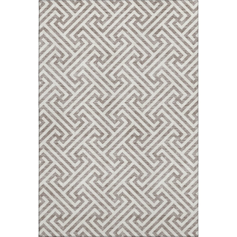 Premium Machine Washable Mayfield AMF731 Taupe 10' x 14' Rug. Picture 1