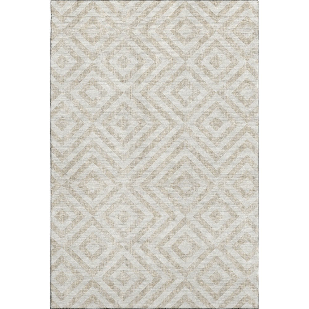 Premium Machine Washable Mayfield AMF733 Ivory 10' x 14' Rug. Picture 1