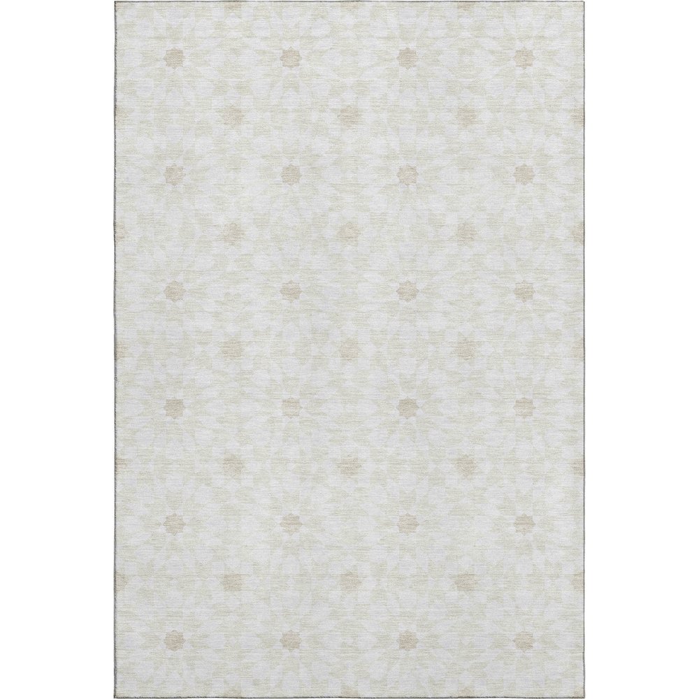 Premium Machine Washable Mayfield AMF734 Ivory 10' x 14' Rug. Picture 1