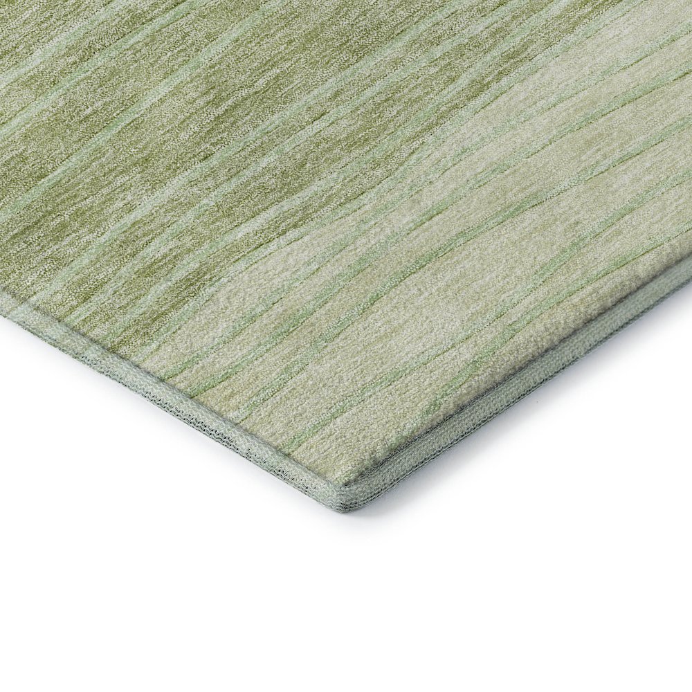 Premium Machine Washable Mayfield AMF735 Aloe 8' x 8' Round Rug. Picture 3