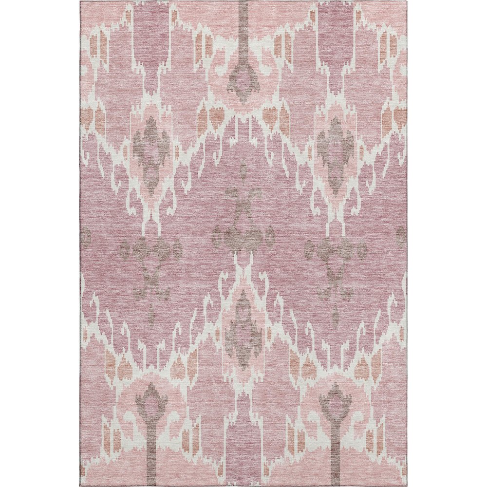 Premium Machine Washable Mayfield AMF748 Blush 10' x 14' Rug. Picture 1