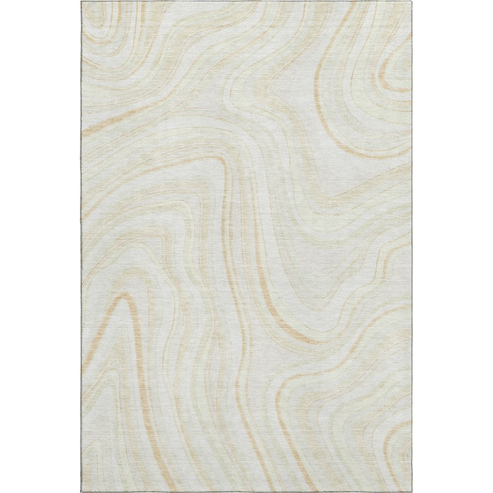 Premium Machine Washable Mayfield AMF756 Ivory 10' x 14' Rug. Picture 1