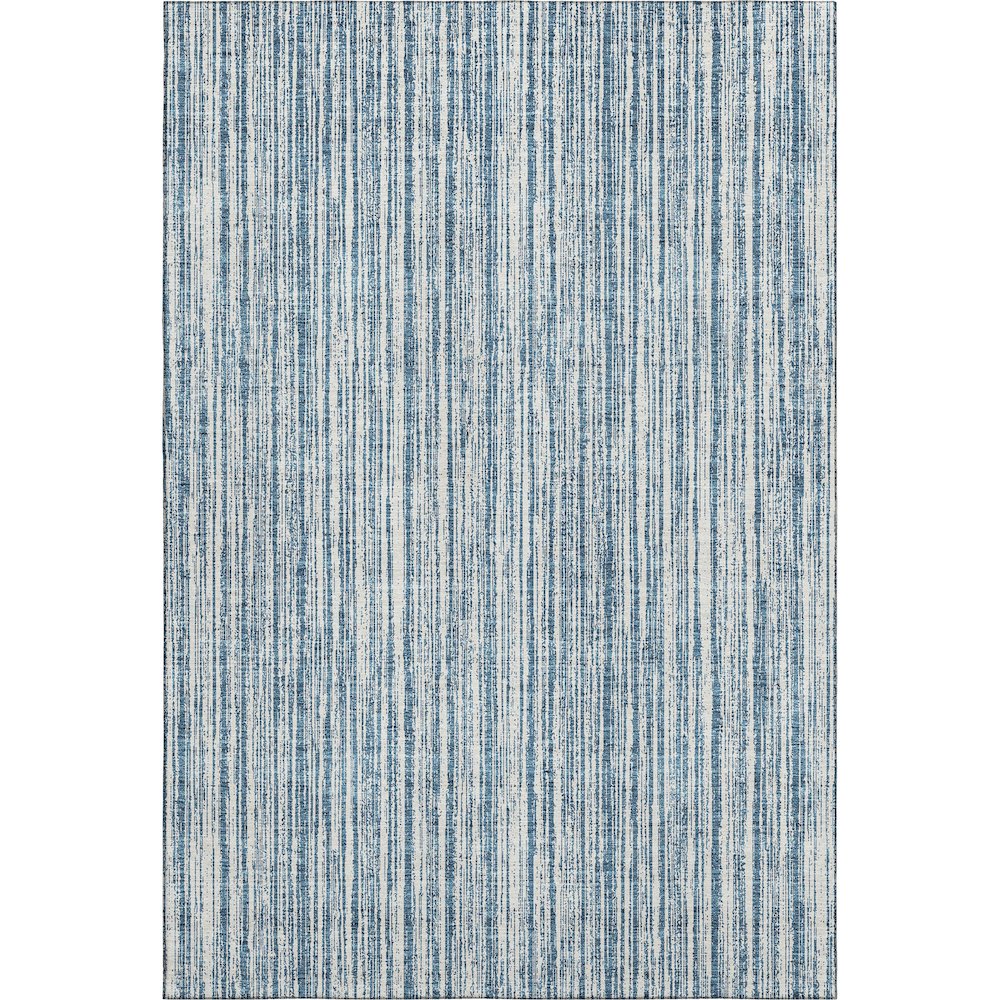 Premium Machine Washable Mayfield AMF760 Blue 10' x 14' Rug. Picture 1