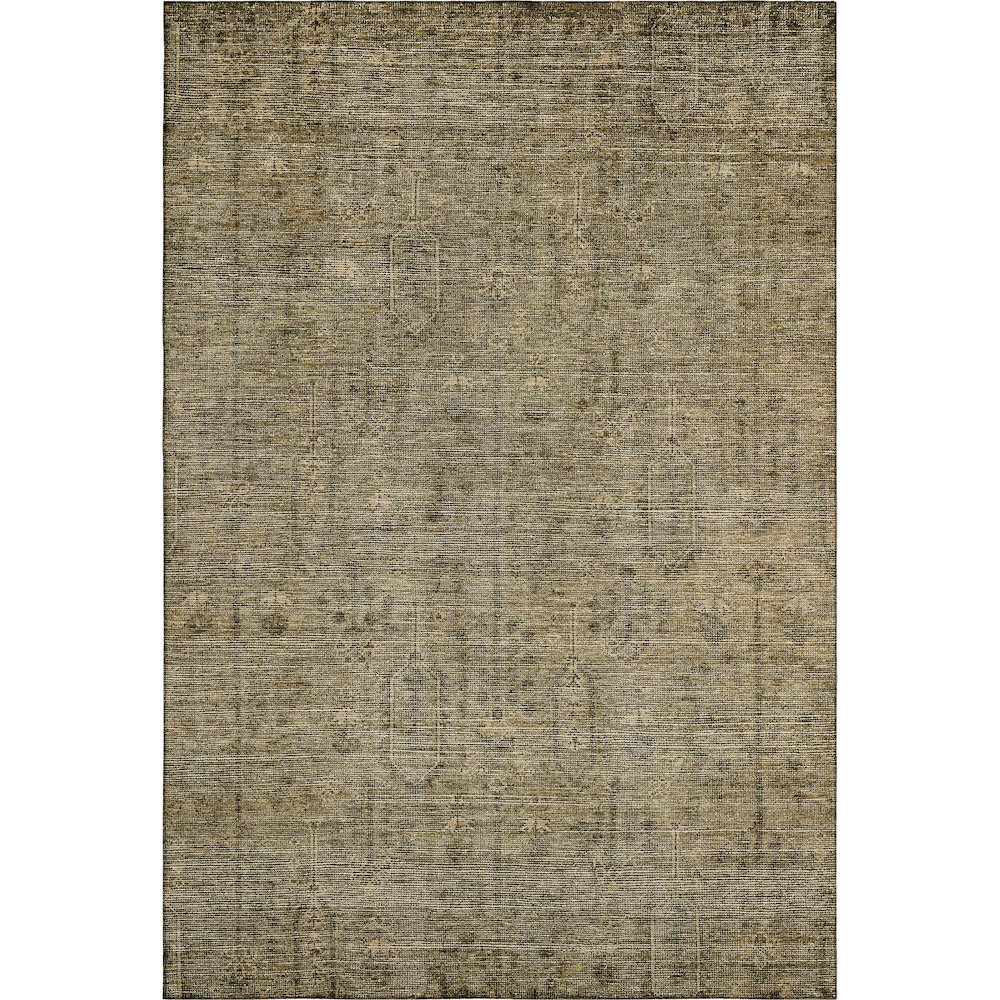 Premium Machine Washable Mayfield AMF790 Brown 10' x 14' Rug. Picture 1