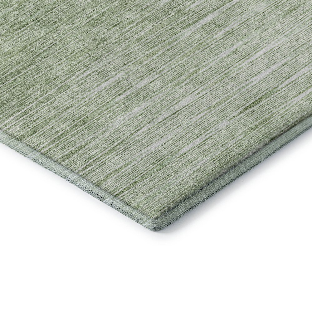 Premium Machine Washable Mayfield AMF800 Aloe 8' x 8' Round Rug. Picture 3