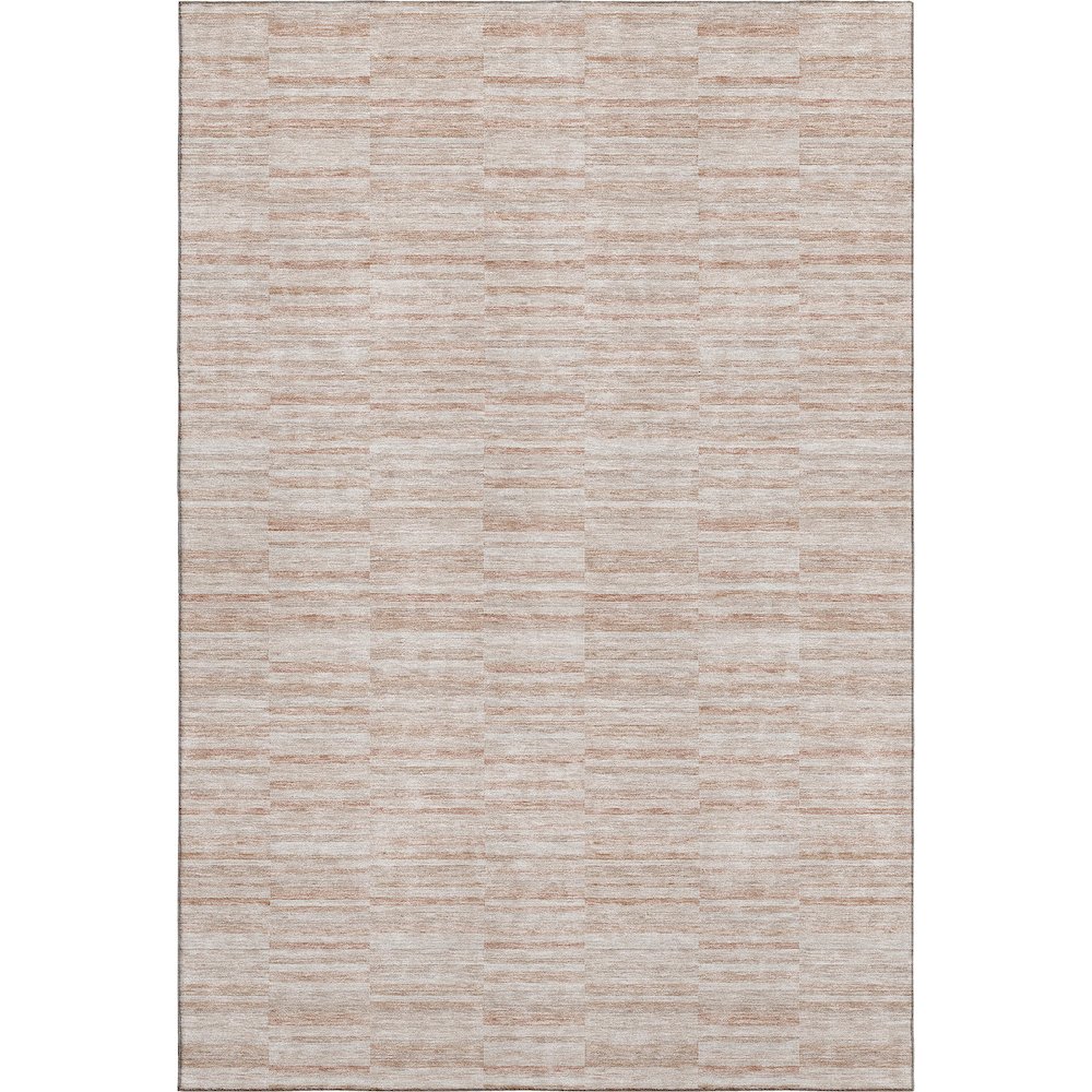 Premium Machine Washable Mayfield AMF817 Salmon 10' x 14' Rug. Picture 1