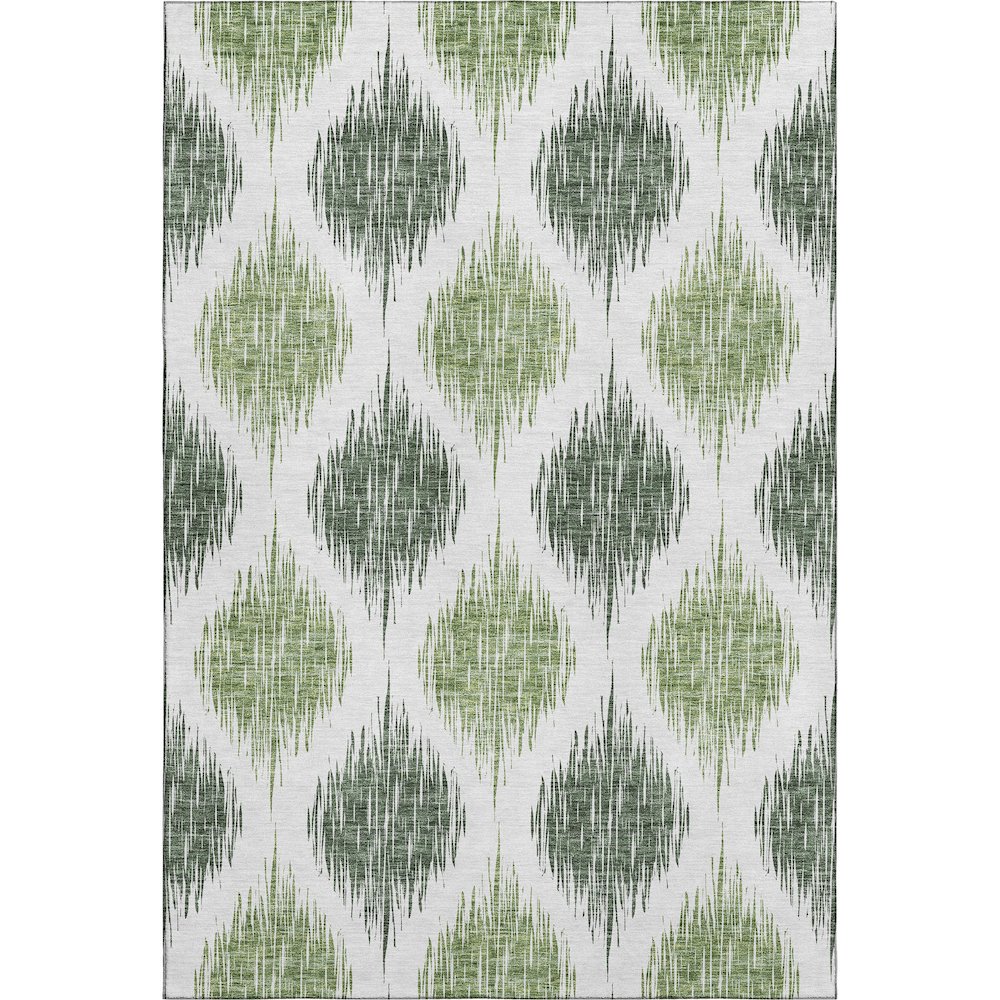 Premium Machine Washable Mayfield AMF848 Fern 10' x 14' Rug. Picture 1