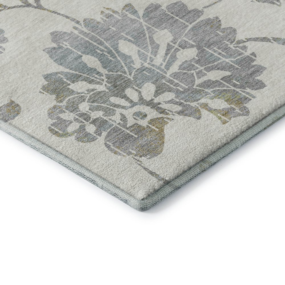 Premium Machine Washable Mayfield AMF856 Ivory 8' x 8' Round Rug. Picture 3