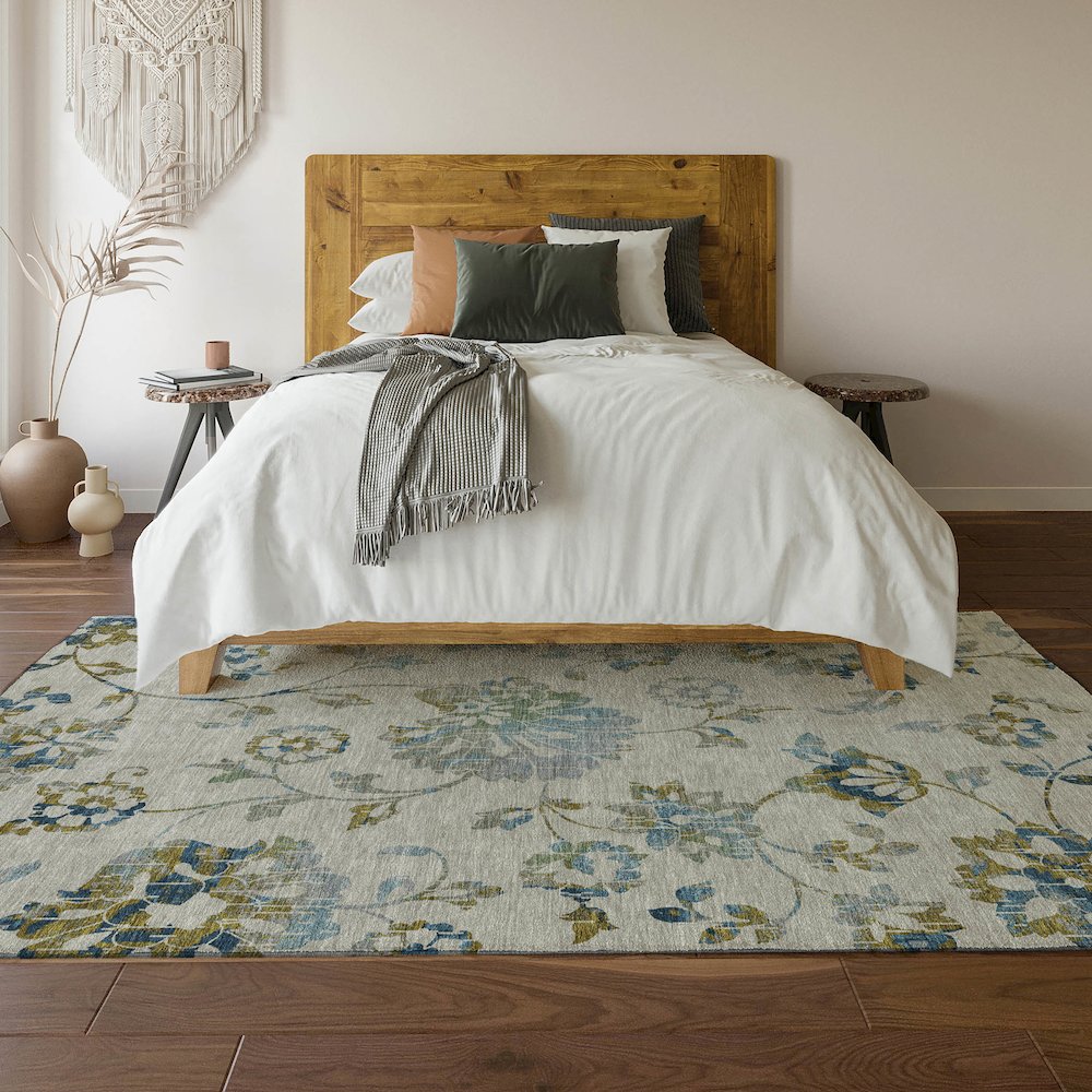 Premium Machine Washable Mayfield AMF856 Taupe 10' x 14' Rug. Picture 6