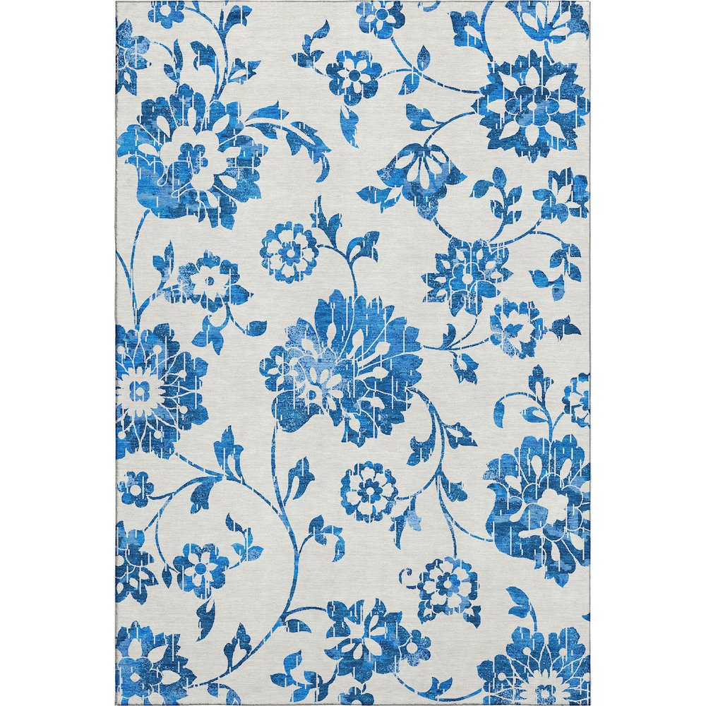 Premium Machine Washable Mayfield AMF856 White 10' x 14' Rug. Picture 1