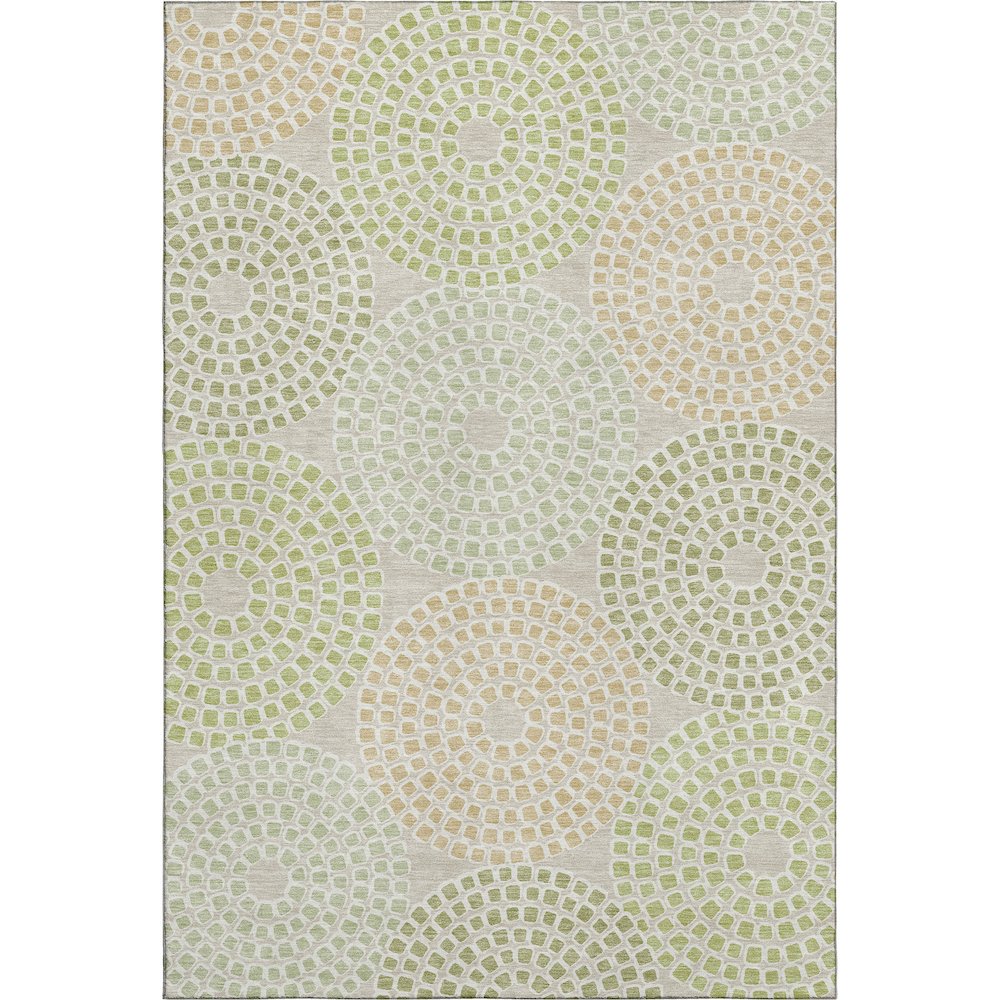 Premium Machine Washable Mayfield AMF882 Aloe 10' x 14' Rug. Picture 1