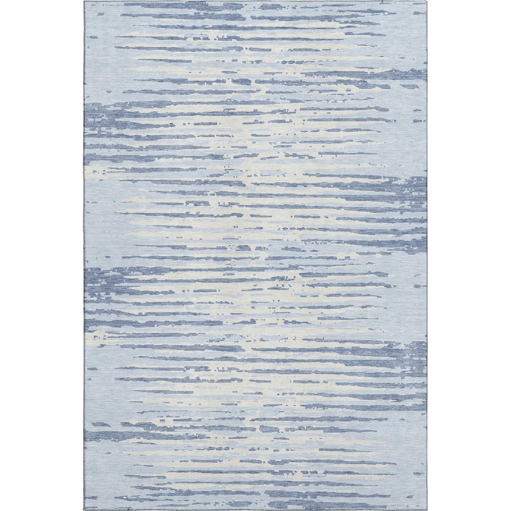 Premium Machine Washable Mayfield AMF888 Sky 10' x 14' Rug. Picture 1
