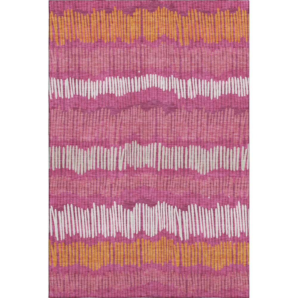 Premium Machine Washable Mayfield AMF889 Blush 10' x 14' Rug. Picture 1