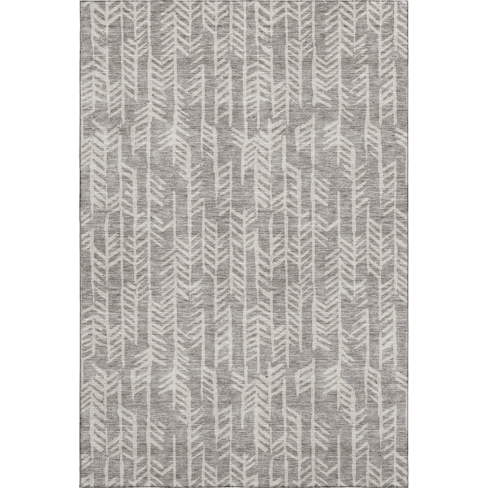 Premium Machine Washable Mayfield AMF906 Taupe 10' x 14' Rug. Picture 1