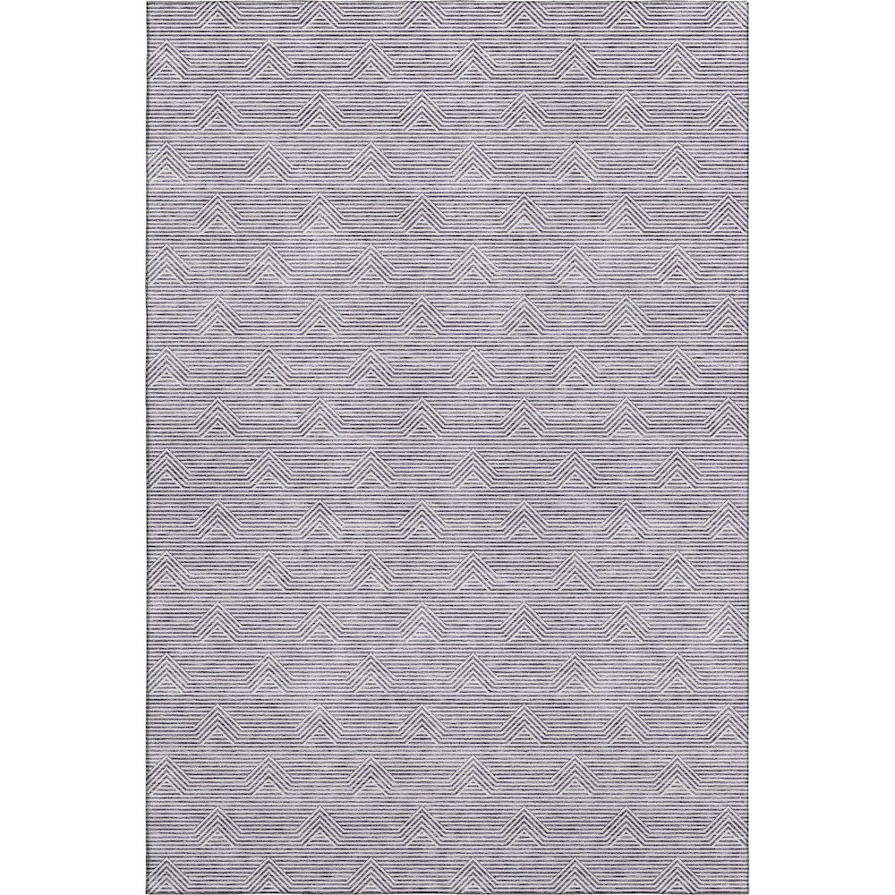 Premium Machine Washable Mayfield AMF910 Purple 10' x 14' Rug. Picture 1