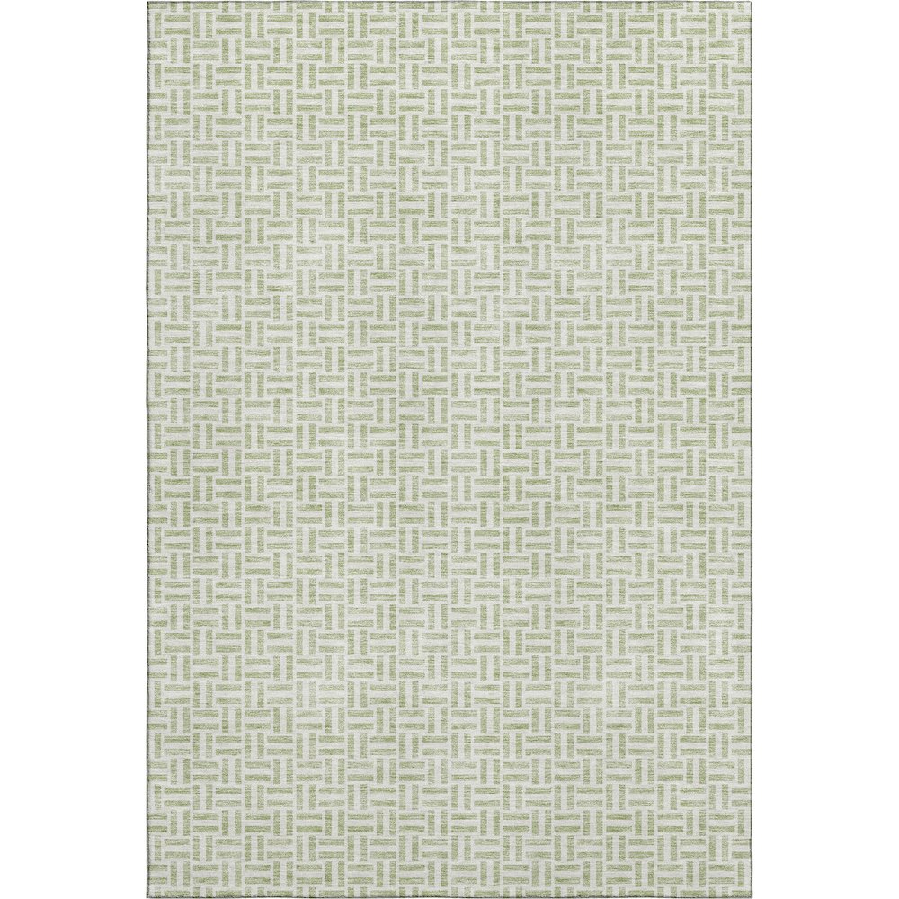 Premium Machine Washable Mayfield AMF911 Aloe 10' x 14' Rug. Picture 1