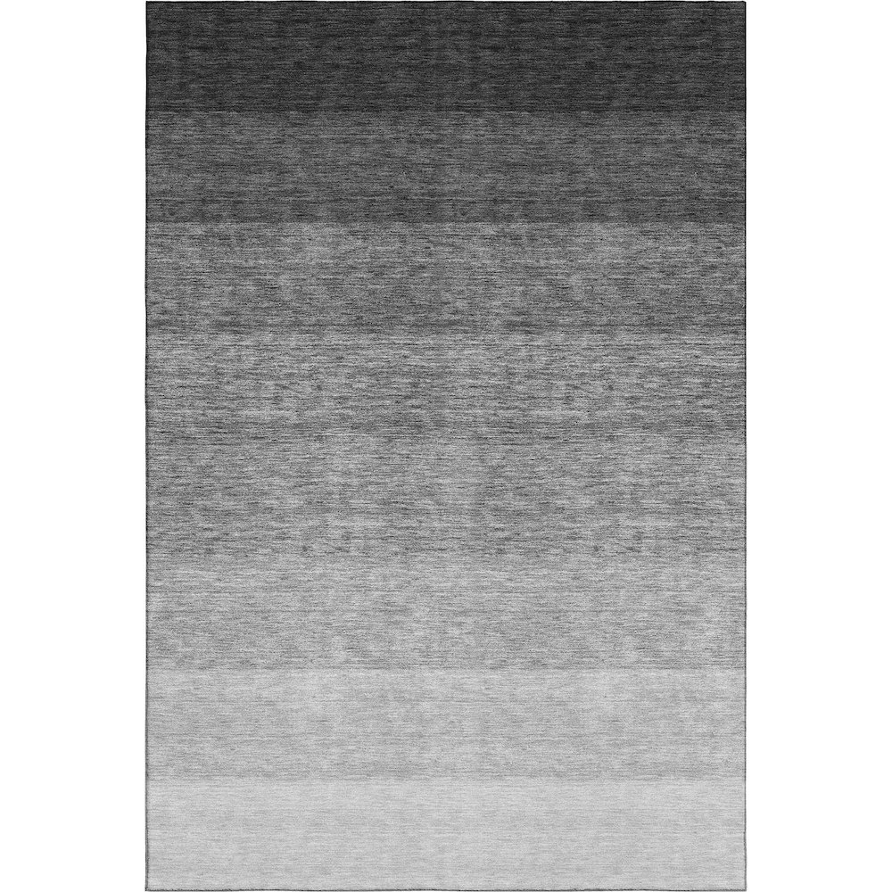 Premium Machine Washable Mayfield AMF928 Black 10' x 14' Rug. Picture 1