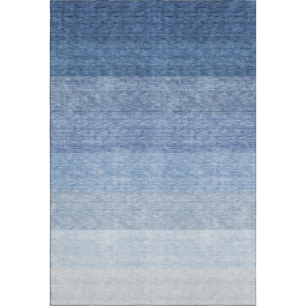 Premium Machine Washable Mayfield AMF928 Blue 10' x 14' Rug. Picture 1