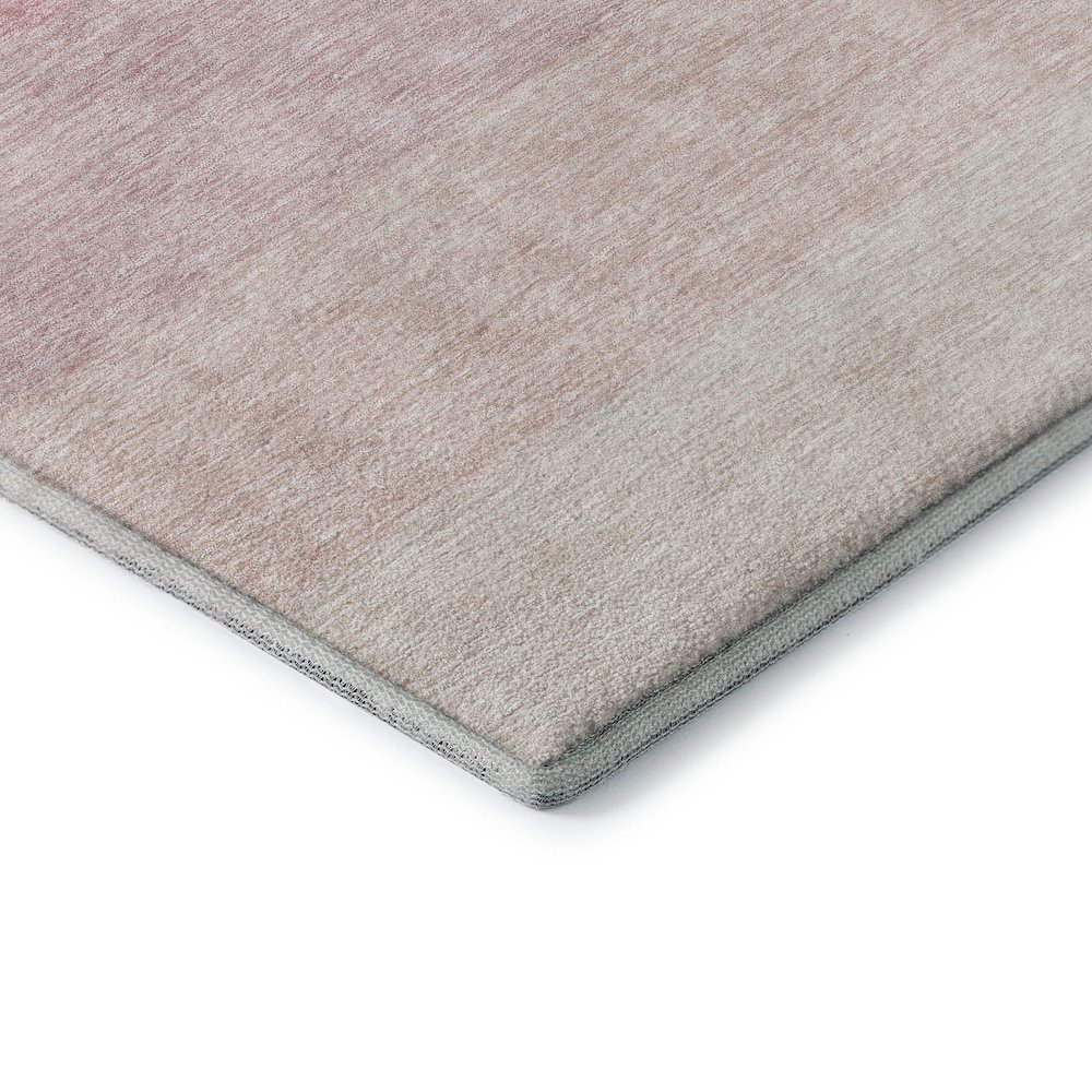 Premium Machine Washable Mayfield AMF928 Pink 8' x 8' Round Rug. Picture 3