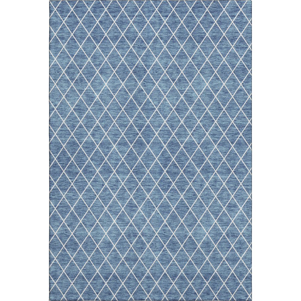 Premium Machine Washable Mayfield AMF932 Denim 10' x 14' Rug. Picture 1